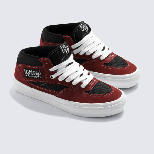 Tênis Vans Half Cab Skate Sport Red Black