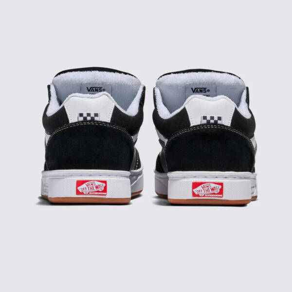 Tênis Vans Estazzo Skate Black White