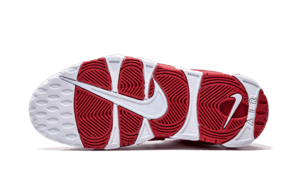 Tênis Nike Air More Uptempo - Branco e Vermelho
