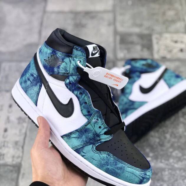 Nike Air Jordan 1 Tie Dye Chameleon