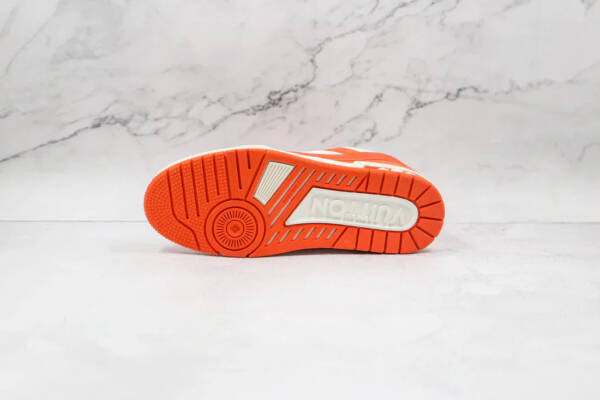 Louis Vuitton Trainer Monogram Denim Orange