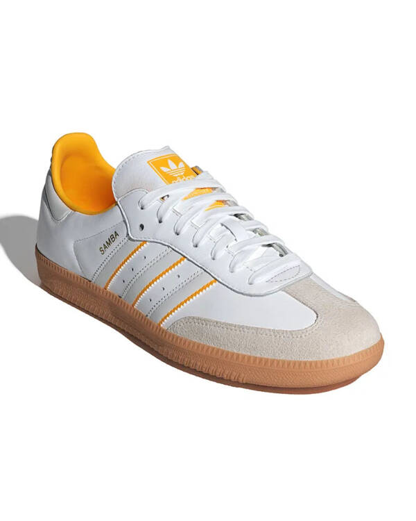 Tênis adidas Samba OG Masculino Branco-Amarelo