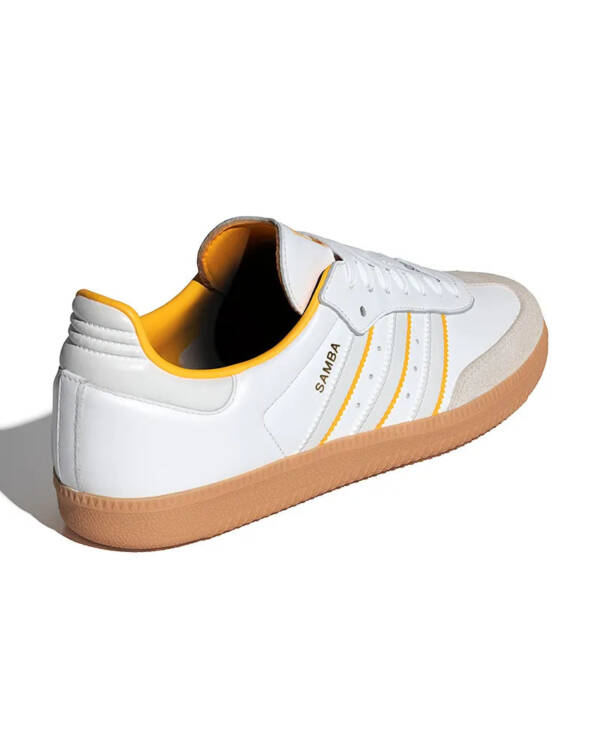 Tênis adidas Samba OG Masculino Branco-Amarelo