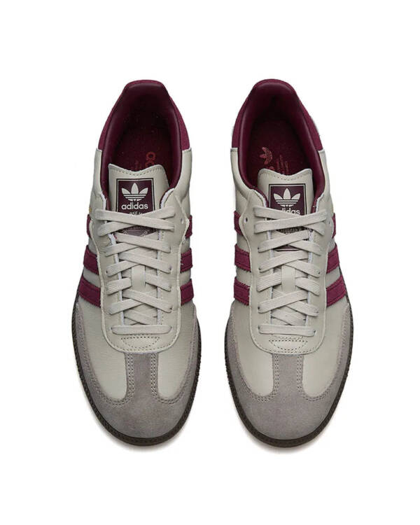 Tênis adidas Samba OG Masculino Bege-Vinho