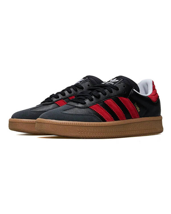 Tênis adidas Samba Xlg Masculino Preto-Vermelho