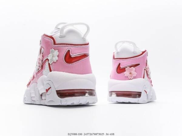 Tênis Nike Air More Air More Uptempo'96 GS 'White Cherry blossoms'