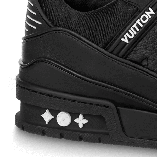 Louis Vuitton Trainer Black Embossed Monogram