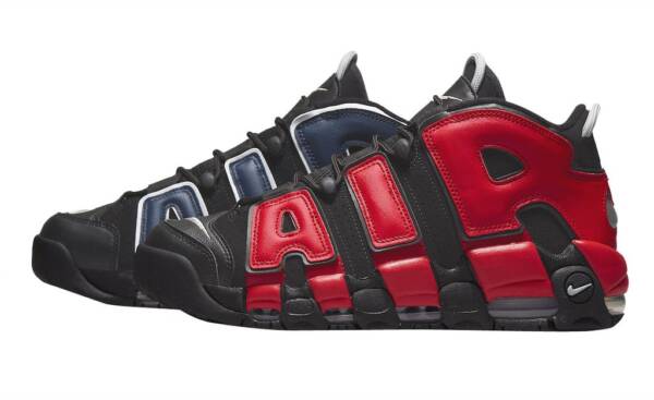 Tênis Nike Air More Uptempo 'Navy and Red'